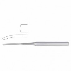 Hibbs Bone Gouge Curved Stainless Steel, 24.5 cm - 9 3/4" Blade Width 19 mm